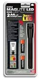 Outdoor Living : LED MINI MAG LITE AA TORCH MAGLITE FLASHLIGHT BLACK
