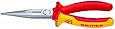 Knipex 2618200US 8-Inch Long Nose Pliers with Cutter - 1,000 Volt