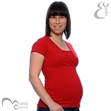 Mama Cocoon Maternity & Nursing Red Short Sleeve Top Size XXL