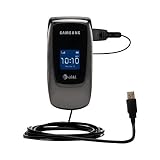 Classic Straight USB Cable for the Samsung SGH-A226 with Power Hot Sync and Charge capabilities - Gomadic Brand w/ TipExchange Technology