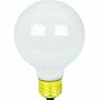 Feit Electric 25G25/W/MP-130 25-Watt G25 Bath and Vanity Globe Bulb, White, 6 Pack