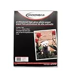Innovera 99525 Innovera Inkjet Professional Glossy Photo Paper, 8-1/2 x 11, 25 Sheets per Pack