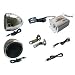 PYLE PLMCA10 100-Watt Motorcycle/ATV/Snowmobile Mount MP3/Ipod Amplifier with Dual Handle-Bar Mount Weatherproof Speakers and FM Radio