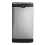 Danby Designer DDW1899BLS 18" Built-in Dishwasher with 8 Place Setting Capa ....