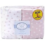 Koala Baby Sheet 2-Pack - Pink Dot