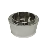 1967-94 Chevy GM Smooth Chrome Aluminum Steering Wheel Adapter - 9 Hole by CFR Performance