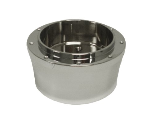 1967-94 Chevy/GM Smooth Chrome Aluminum Steering Wheel Adapter - 9 Hole
