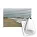 Asbury Park Beach, 1995 (oil on panel) by.. - Tea Towel 100% Cotton - Art247 - Tea Towel - 46x70cm