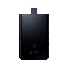 Click here to buy Apple Leather Case for 80 GB iPod 5G (Black) by Apple.