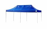 ShelterLogic Pro Series Truss Pop-Up Canopy, Blue, 10 x 20-Feet