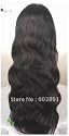 100% Indian Remy Body Wave Lace Front Human Hair Wig Color #2/33 Highlight