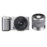ソニー デジタル一眼α NEX-5 ダブルレンズキット シルバー NEX-5D/S
