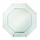 IMAGE OF Charge it by Jay Octagon Shaped with Dots Glass Mirror Charger Plate