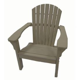 All Weather Poly Lumber Classic Adirondack Chair (Color-Dark Brown) by 