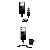 Essential Kit for the Apple Nano (2GB) - includes Car and Wall Charger with Rapid Charge Technology - Gomadic Brand w/ TipExchange Technology