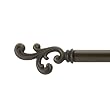 Umbra Orly 28-Inch to 48-Inch Drapery Rod, 1/2-Inch-Diameter