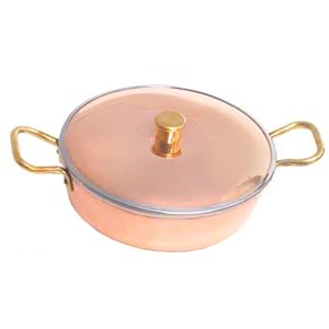 Copper Casserole Pot by 