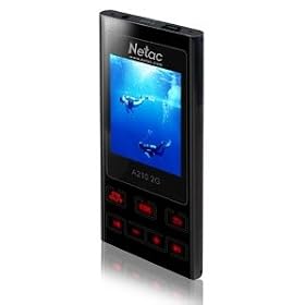 2Gb Netac MuStik Car MP3/MP4 Player A210 Built-in FM Transmitter, FREE Car Charger and Mains Charger