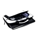 CaseCrown Premium Double Memory Foam Laptop Case with Front Pocket (Nylon White) for Acer Aspire One Pro 11.6-inch Netbook