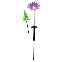 Chameleon Solar Light Stick - Water Lily & Holiday Tree