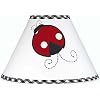 Red and White Ladybug Polka Dot Girls Childrens Lamp Shade by JoJo Designs