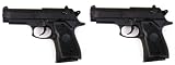 N&C Metall Mortal Profi Softair Set 2 Pistolen 450g schwer! 0,5 Joule Doppelpack