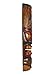 19 Inch Pacific Island Wooden Wall Mask Tiki Parrot