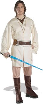 Childrens Toyshop  Third Party New : Star Wars(TM) Obi-Wan Kenobi(TM) Fancy Dress Costume (adult size) - Extra Large
