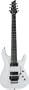 Schecter C-7  7 String Electric Guitar (Gloss White, Left Handed)