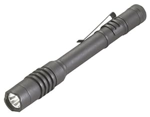 Streamlight 88039 ProTAC 2AAA Battery Powered Tactical Penlight with White LED, Black