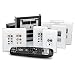 On-Q AU5544-WH lyriQ Multi-Source 4 Zone Kit with Studio Keypads, White