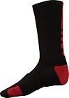 Nike Dri-Fit Elite Basketball Socks (Medium, BLACK/VARSITY RED//VARSITY RED)