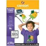 Canson Transfert Tee Shirt Noir A4 5...