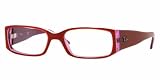 RAY BAN 5126 2216 RED/ VIOLET PLASTIC EYEGLASSES