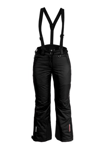 ICEPEAK Kinder SKIHOSEN RAISA, schwarz, 128