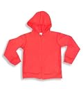 Kyds - Zip Front Hooded Jacket, Red