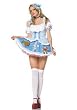 Sexy 2Pc Miss Dorothy Wizard Of Oz Halloween Costume
