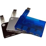 4-Port Mini USB Hub - Connect USB Devices Easily (Colors Vary)