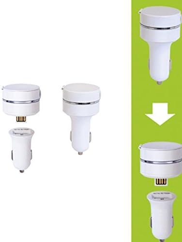 BiggerCase Innovative Mini Car Charger + Micro USB 3 in 1 Retractable Cable