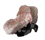Pink Toile Infant Carseat Cover