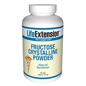Fructose Crystals 16 oz 16 Ounces