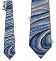 Tidal Wave by Jerry Garcia neckties blue silk ties