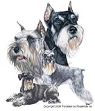 Gallery Collection Dog Breed Treat Jar - Schnauzer