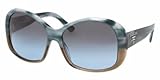 Prada Für Frau 03m Azure Tortoise / Brown / Blue Grey Gradient Kunststoffgestell Sonnenbrillen, 56mm