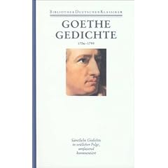 S�mtliche Werke. Briefe, Tageb�cher und Gespr�che. Zwei Abteilungen: S�mtliche Werke. Briefe, Tageb�cher und Gespr�che. 40 in 45 B�nden in 2 ... Werke. Band 1: Gedichte 1756-1799: Bd. 1