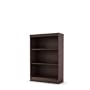 South Shore Axess Collection 3-Shelf Bookcase, Chocolate
