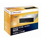 Pioneer DVR-S18L series 22X22 DVD/CD Writer Serial ATA - Black