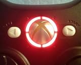 Xbox 360 controller led mod RING OF LIGHT LEDS- RED