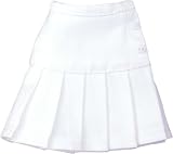 プリーツミニスカート 白