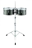 Meinl Marathon Series Timbales, Black Nickel 14 Inch and 15 Inch - B001SGN066